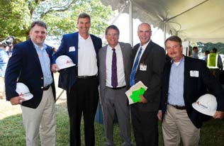 Omega Construction attends Grand Opening of REPREVE Facility