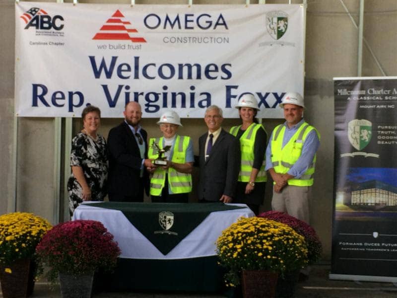 Construction Industry honors Rep. Virginia Foxx with Eagle Award!