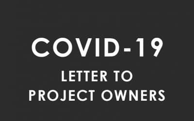 A Letter to our Clients and Project Owners Regarding the Impact of the COVID-19