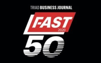 Omega Named #2 of the 50 Fastest Growing Companies in the Triad