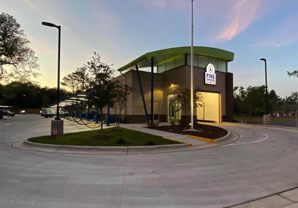 AAA FINS CAR WASH 103 WILMINGTON, NC Omega Construction