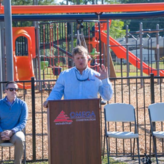 Omega Dedicates Sensory Playground at the Matthew Reardon Center For Austism in Savannah