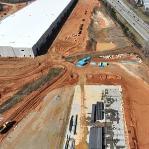 Ancillary mega site project in Kernersville, North Carolina