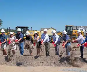 Omega Construction Celebrates Groundbreaking of Hop Atomica at Heartwood’s Outfitters Village in Richmond Hill